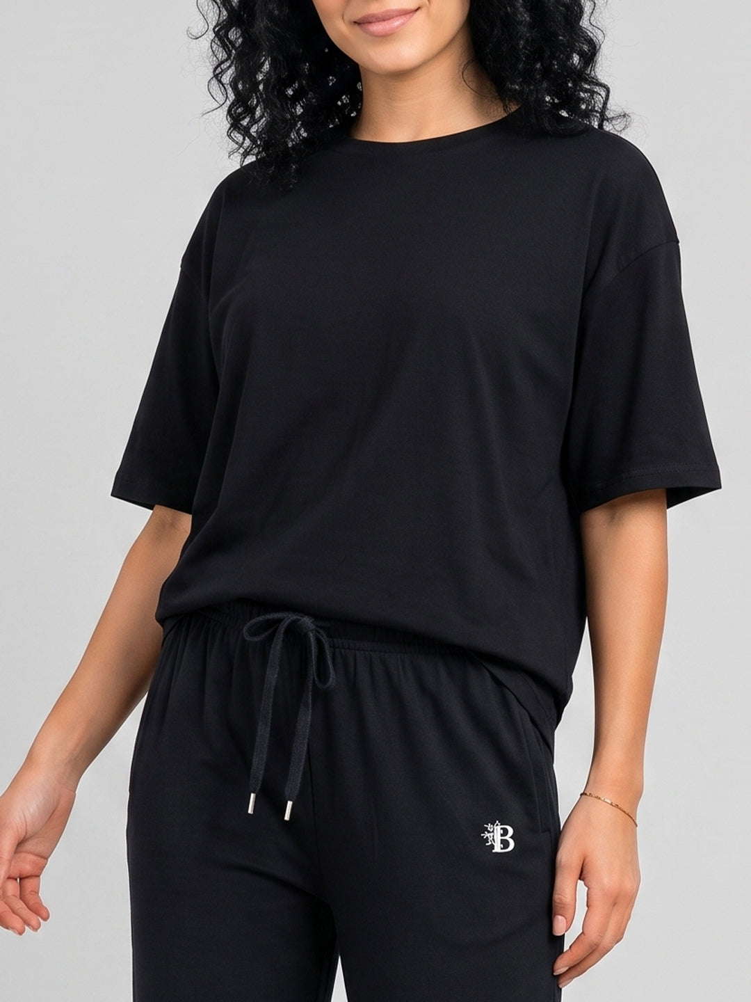 Black Bamboo Lounge Set