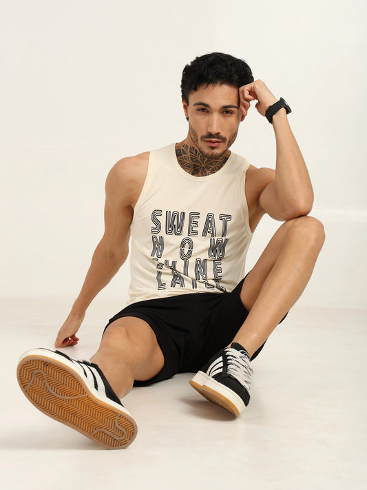 Breathable Bamboo Gym Vest Men