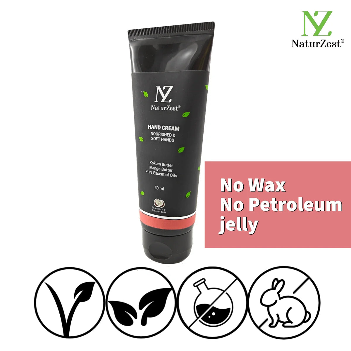 NaturZest Hand Cream, Hair Oil for Growth &  Rose Water Mist