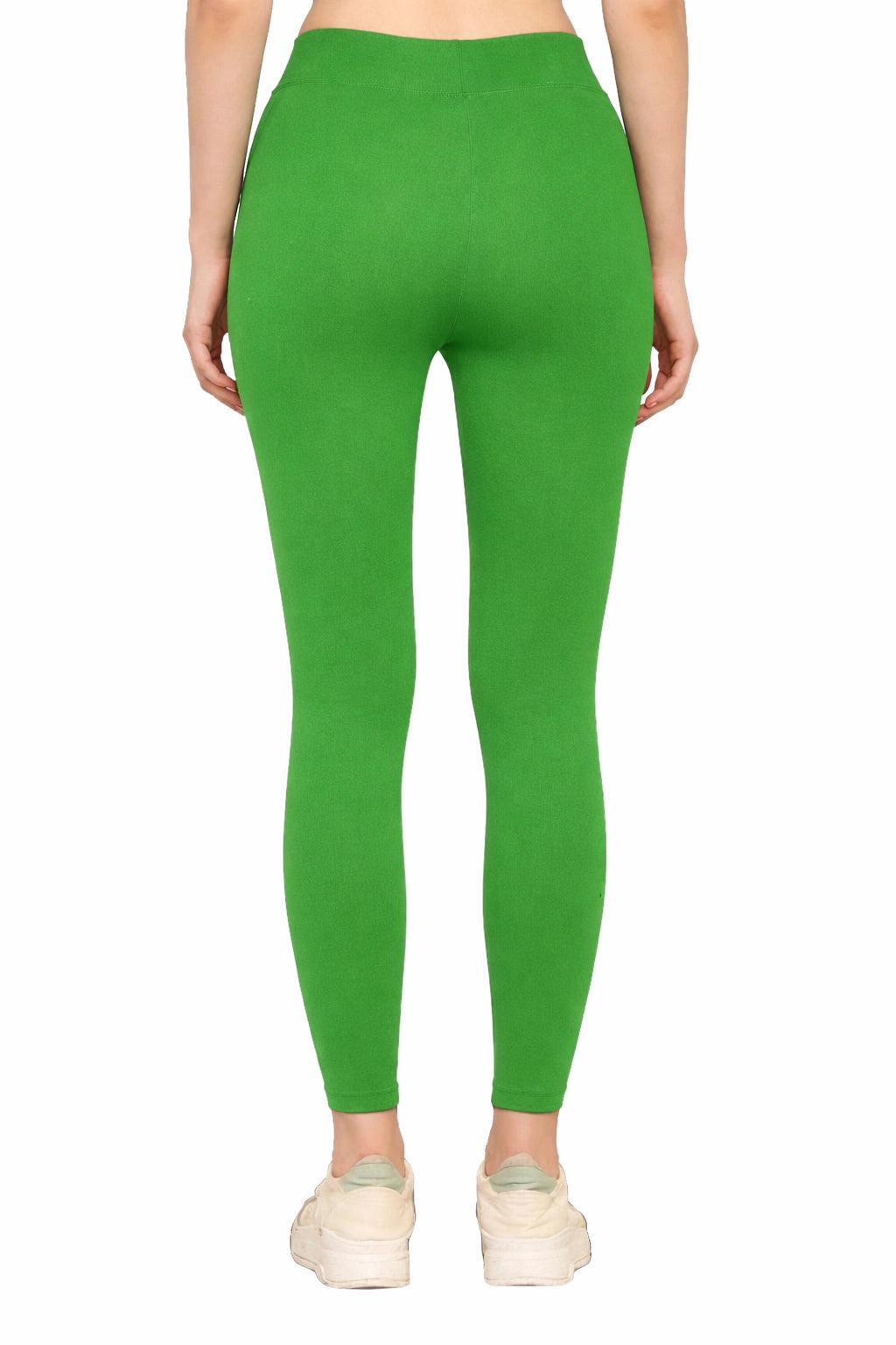 Yoga Pants High Waist Cotton Fabric Stretchable Gym Tights | Pack Of 1