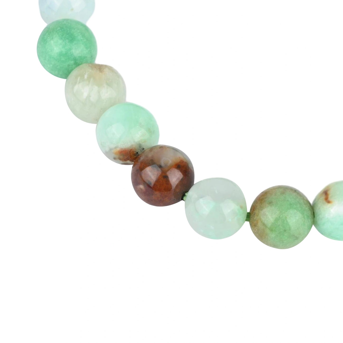 Chrysoprase Healing Gemstone Bracelet – Stone of Joy, Abundance & Emotional Balance