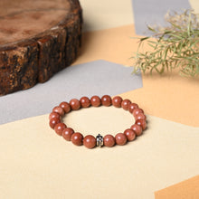 Load image into Gallery viewer, Healing gemstone bracelet Sunstone for Bright Future. it help in attending balance in all spheres of life
