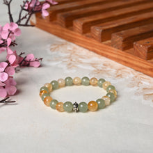 Load image into Gallery viewer, Radiate Positivity with our Aventurine and Citrine Healing Gemstone Bracelet - Elevate Well-Being for Your Loved One
