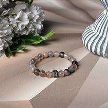 Load image into Gallery viewer, Radiate Calmness with our Chalcedony Healing Gemstone Bracelet - Unlock Healing Benefits for Your Loved One
