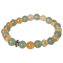 Load image into Gallery viewer, Radiate Positivity with our Aventurine and Citrine Healing Gemstone Bracelet - Elevate Well-Being for Your Loved One
