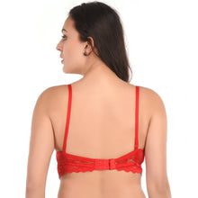Load image into Gallery viewer, Suductive Lace Padded  Bra | Red
