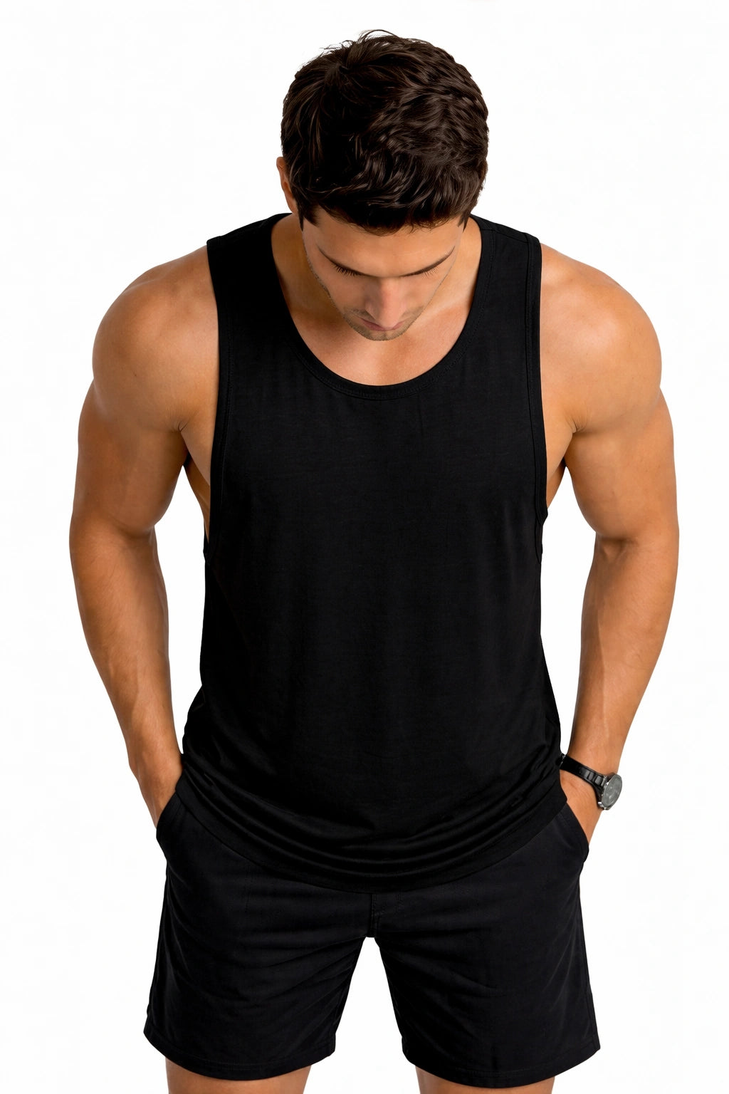 men bamboo tank top (13), soft breathable sustainable