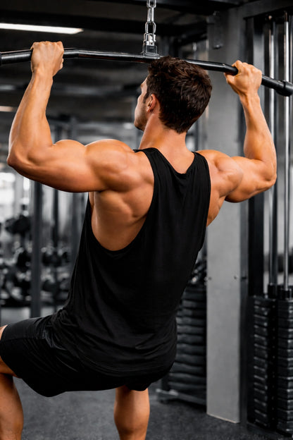 men bamboo Gym vest soft breathable sustainable