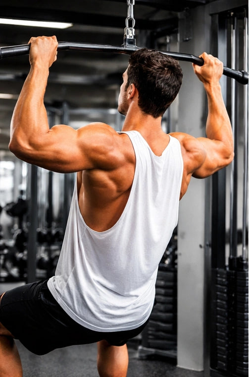 Bamboo Fabric Gen Z Gym Vest for Men | Gray