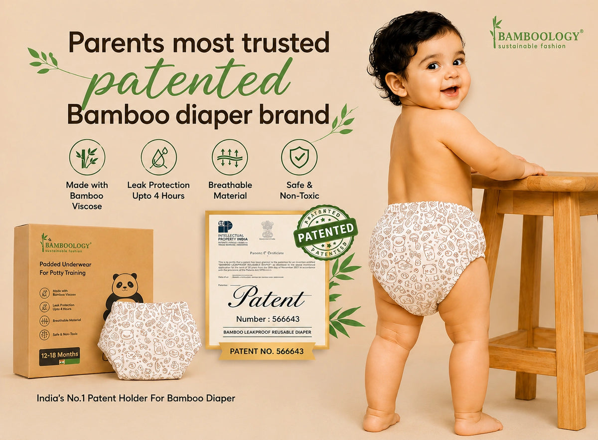 Leakproof Bamboo Diaper Pants