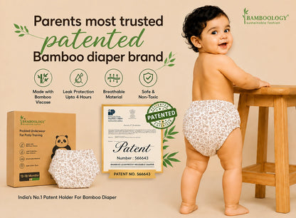 Leakproof Bamboo Diaper Pants