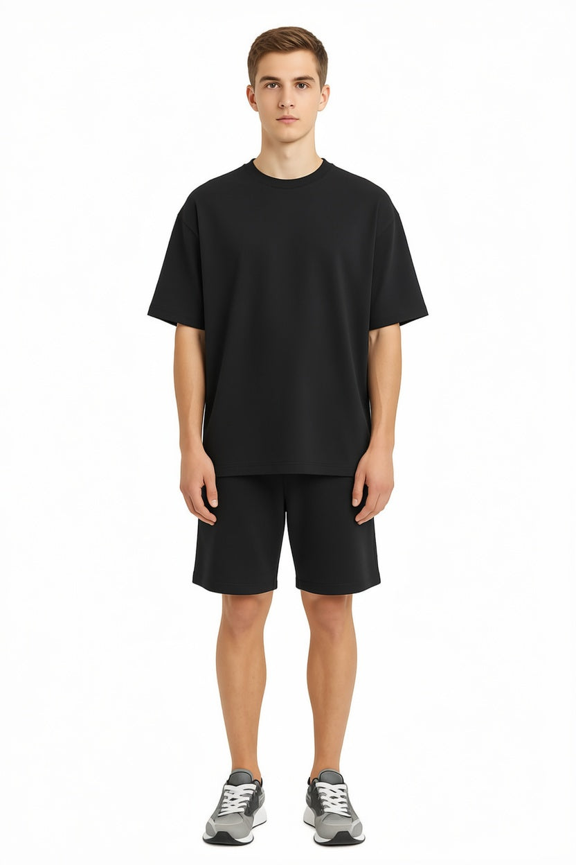 Men’s Bamboo Lounge Wear Set (T-Shirt & Shorts)