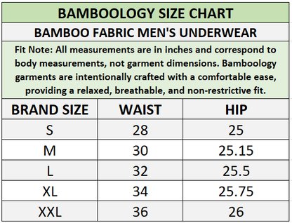 Bamboology Bamboo Fabric Frenchie Fit Underwear for Men | Pack Of 3 | Ultra-Soft, Breathable, Anti-Bacterial