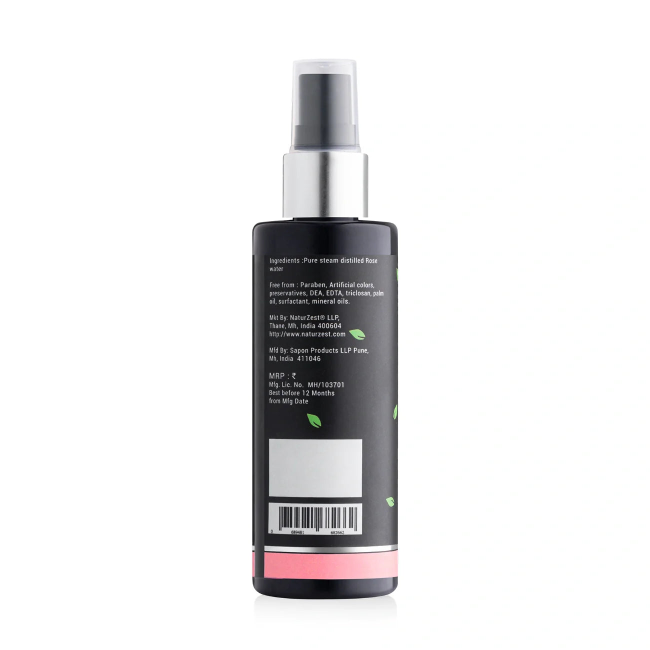 NaturZest Hair Oil for Growth, Drops 2 Dazzle Face Oil, Lip Balm - Vanilla / Coffee &  Rose Water Mist