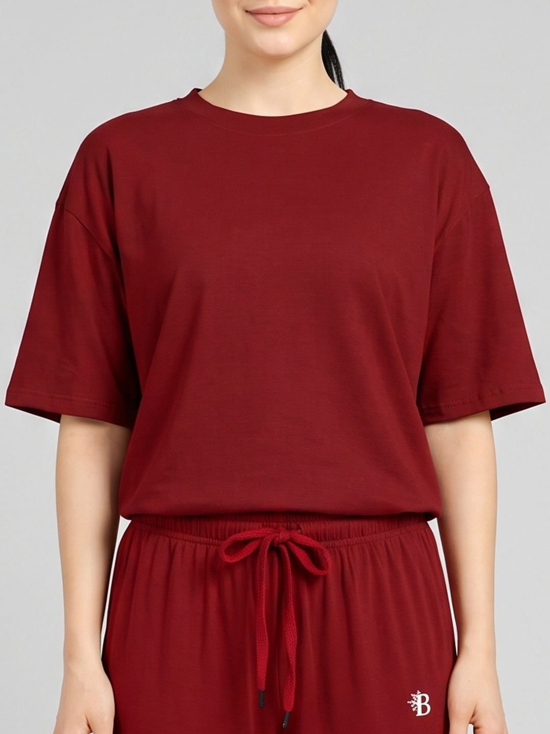 Maroon Night Suit for Women