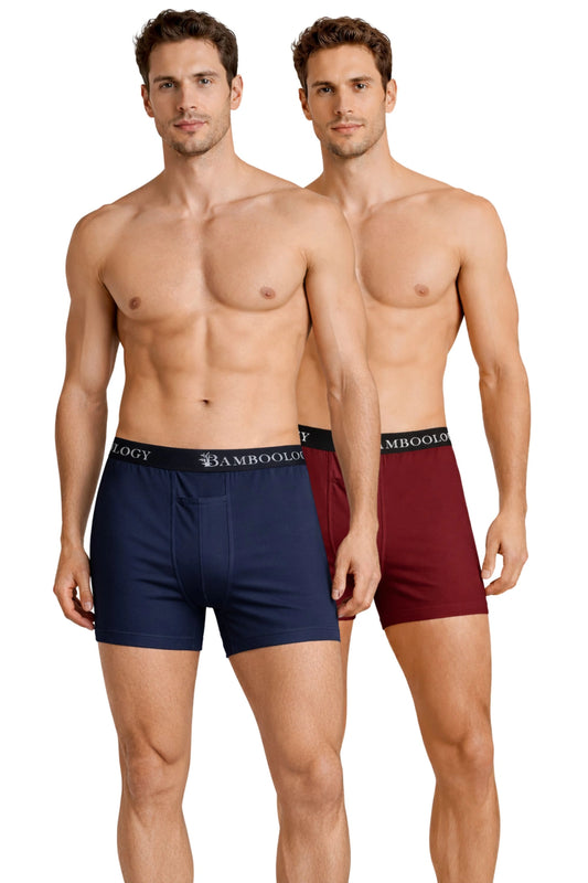 Bamboo Men’s Ultra-Soft Trunks & Boxers | Pack of 2