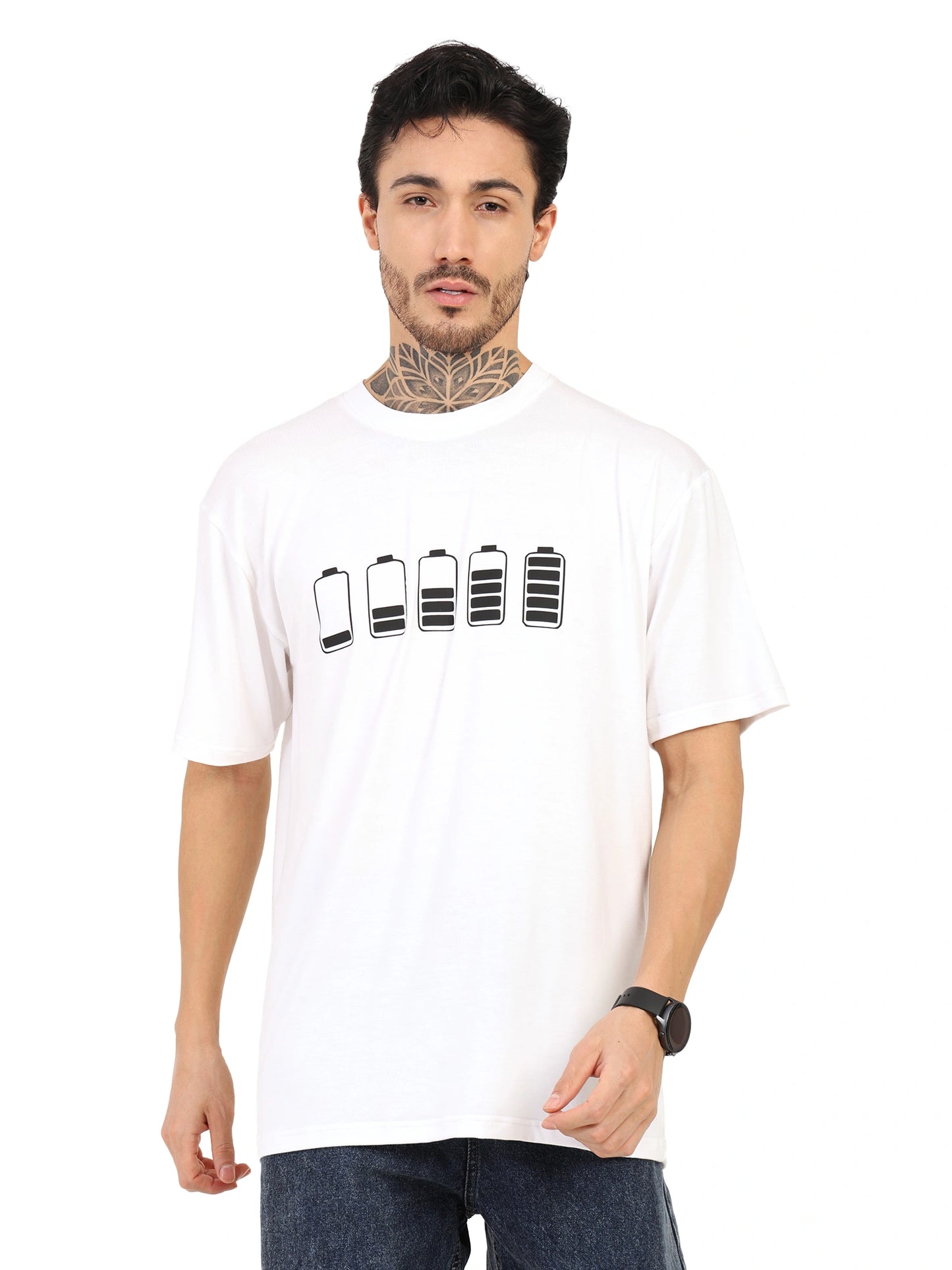 Men Oversized Bamboo T-Shirt – Soft, Breathable & Sustainable Fit