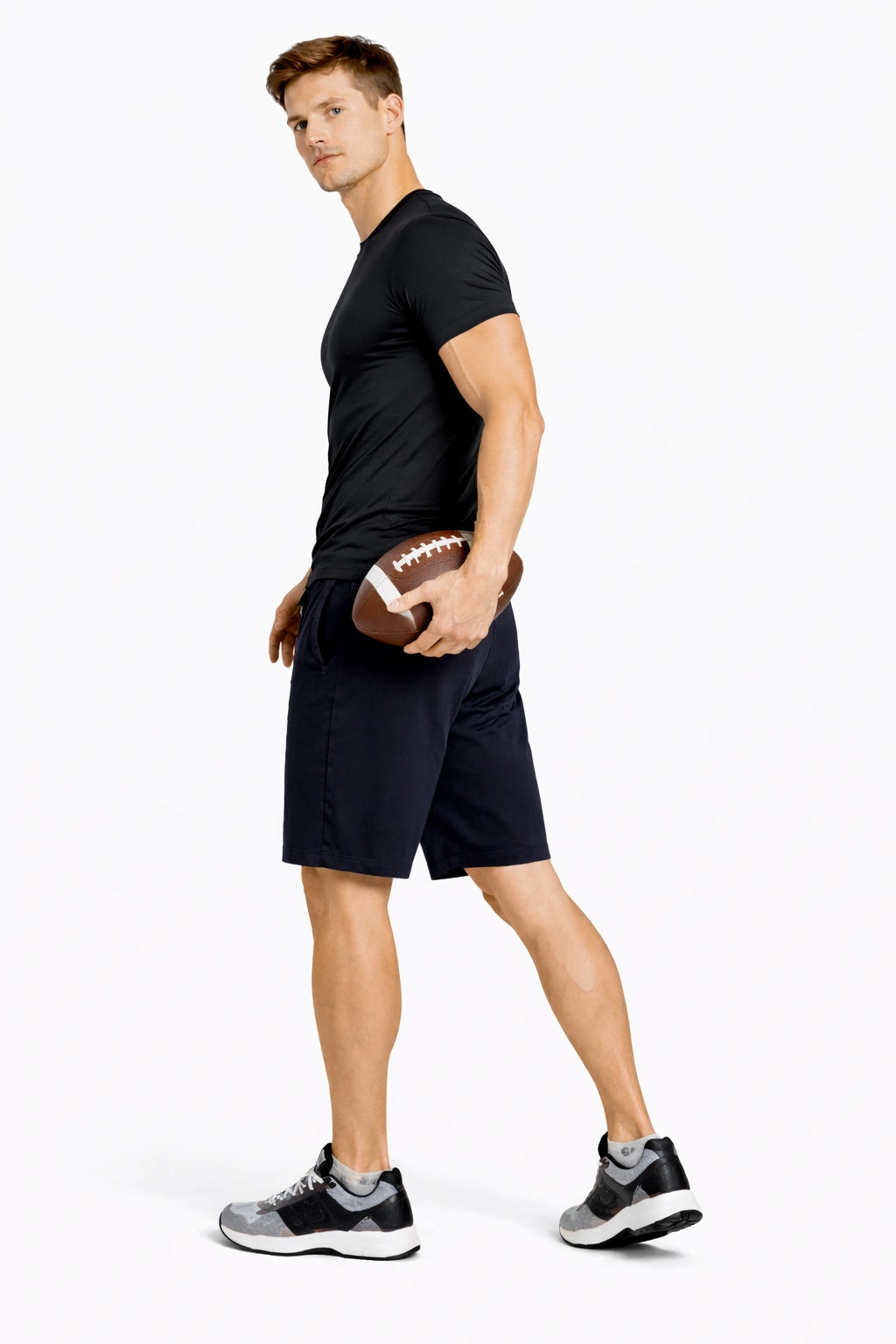 Bamboo Nevy Active Shorts with side Pockets for Men