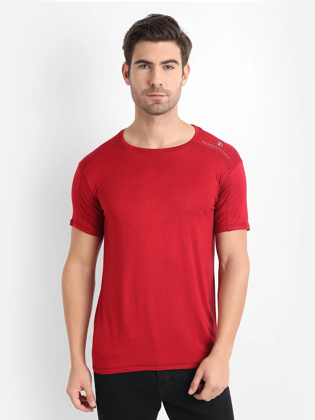 Men's Bamboo Fabric Half-sleeves T-Shirt
