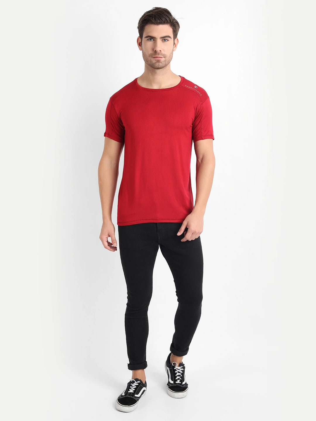 Men's Bamboo Fabric Half-sleeves T-Shirt