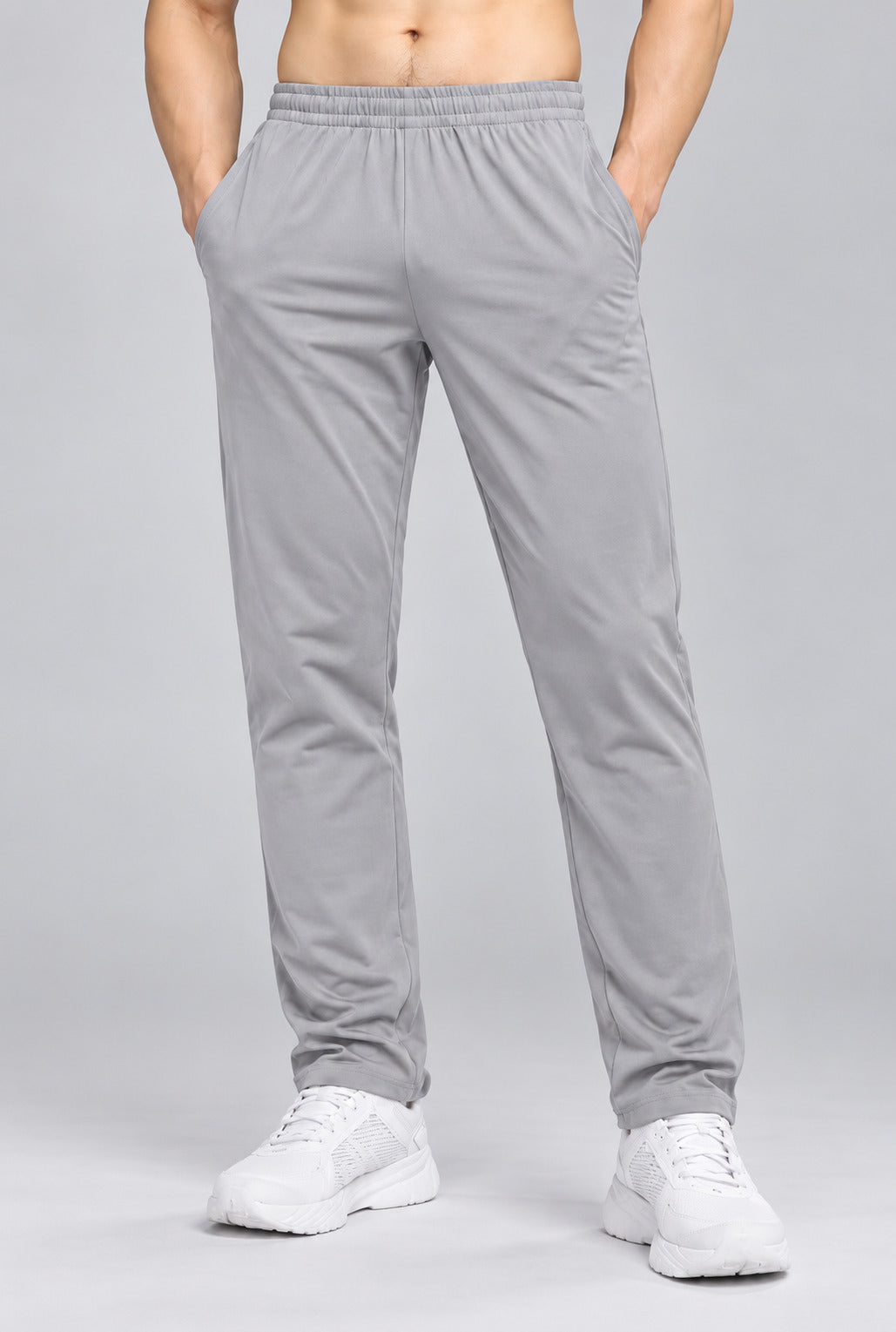 Bamboo Fabric Men's Track Pants | Mist Grey | Relaxed Fit