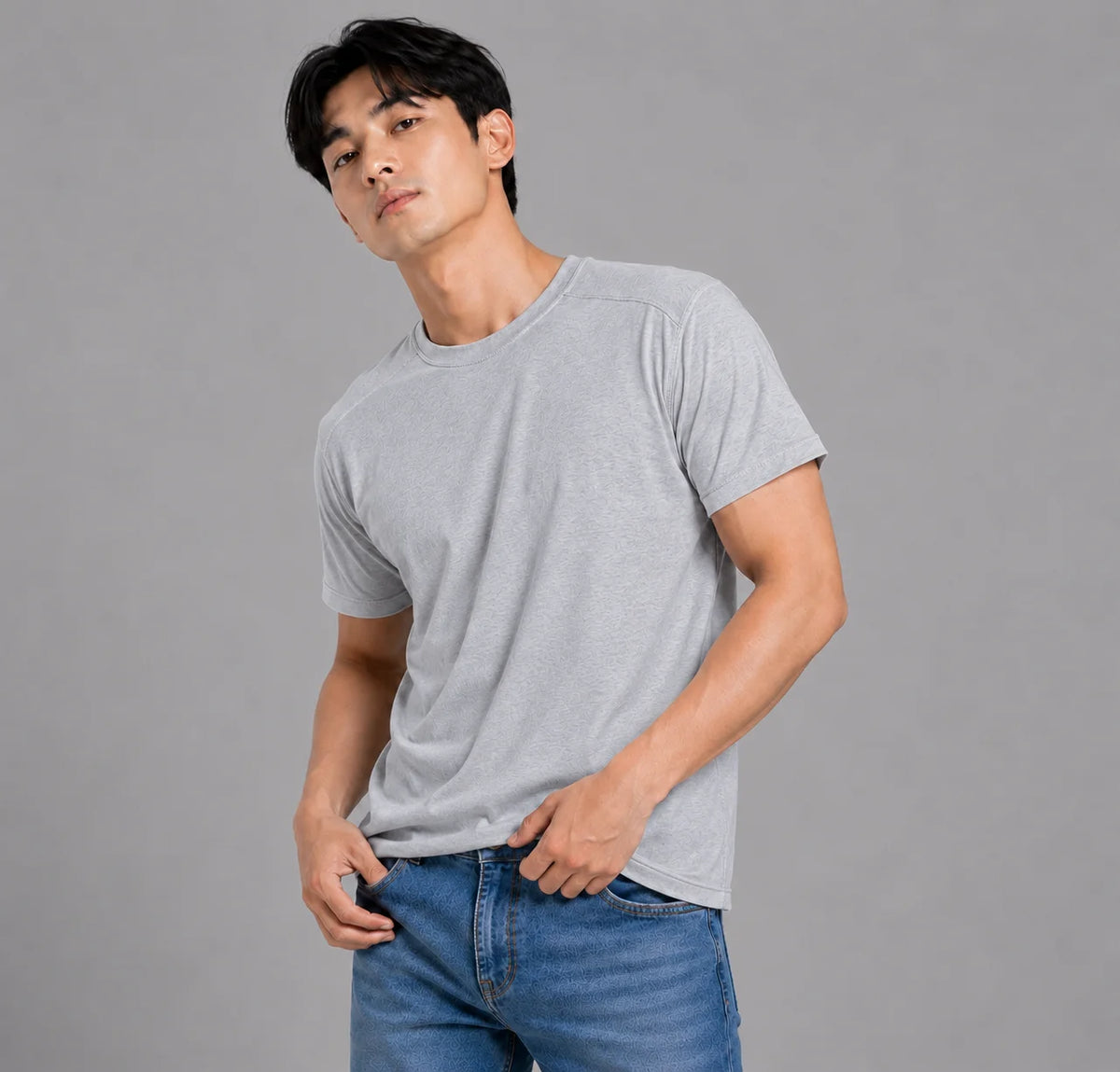 Men’s Regular Fit Bamboo T-Shirt | Smart, Breathable & All-Day Comfort
