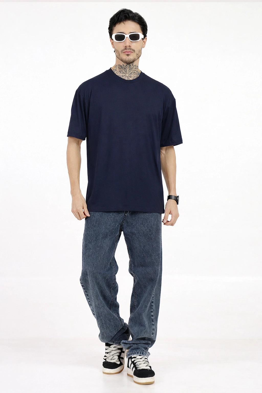 oversized t shirt for men gym