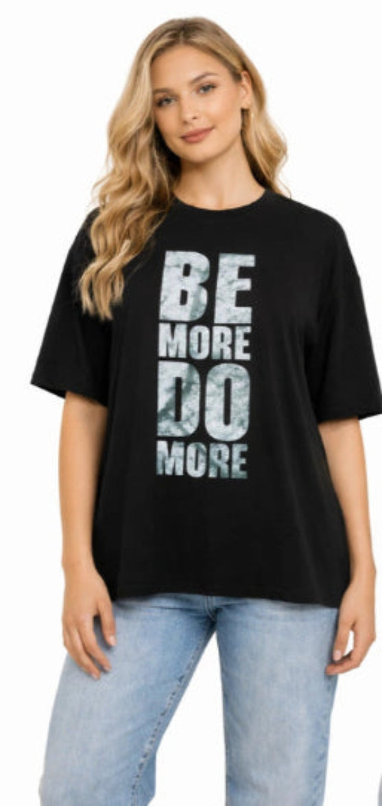 Bamboo Fabric Women Oversize Printed T-Shirt – Ultra Soft | Breathable