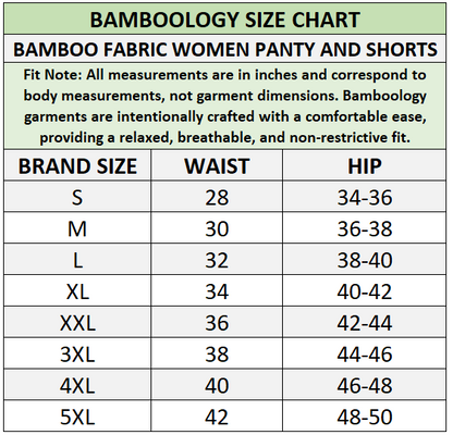 Bamboo Fabric Women's Mid Rise Panty | Peach and Black | Pack of 2