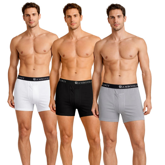 Bamboo Men’s Ultra-Soft Trunks & Boxers | Pack of 3