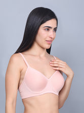 Load image into Gallery viewer, Bamboo Fabric Full Coverage Padded T-shirt Bra
