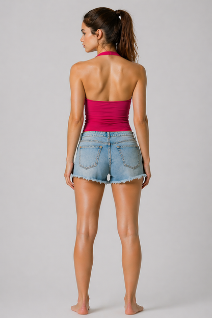 Party Wear Halter Neck Top