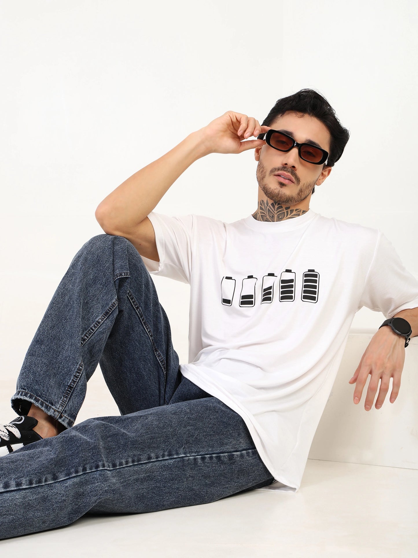 Printed Oversized T-Shirt Man