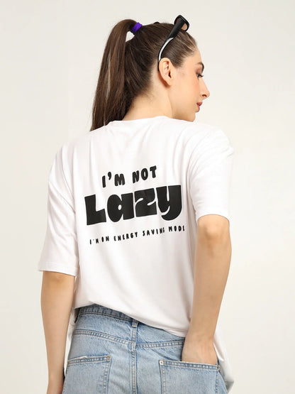Printed Oversized T-Shirt Women