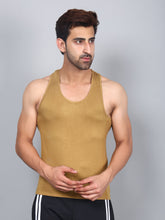 Load image into Gallery viewer, Bamboo Fabric Olive Men&#39;s Runner Vest
