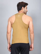 Load image into Gallery viewer, Bamboo Fabric Olive Men&#39;s Runner Vest
