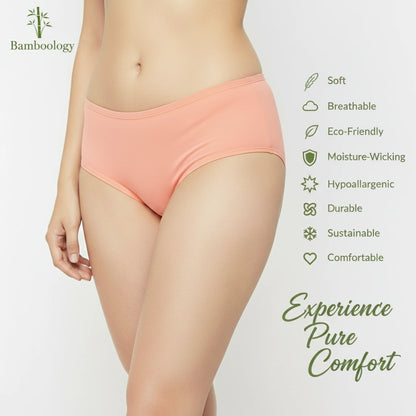 Rash-Free Sensitive Skin Bamboo underwear for women