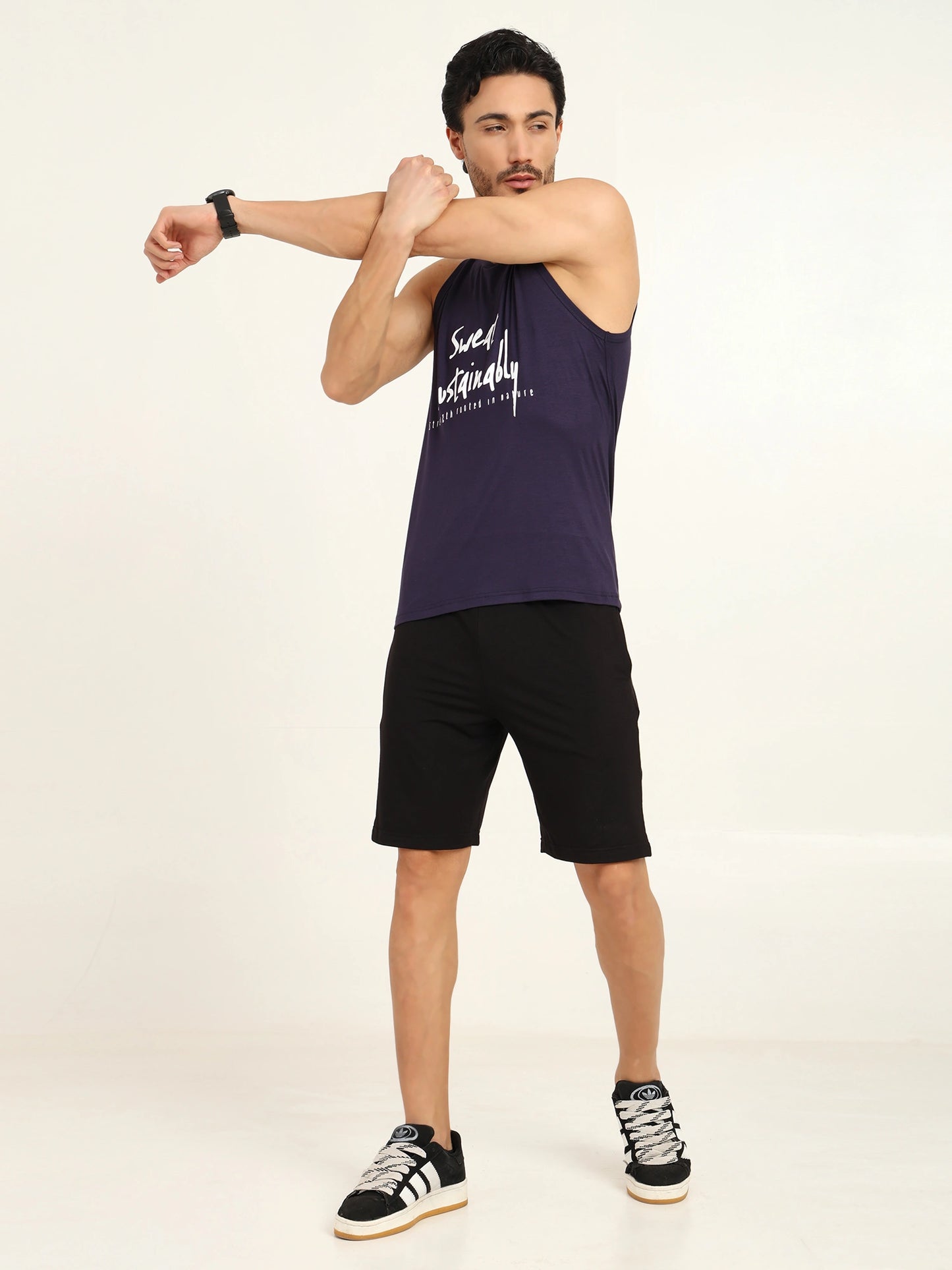 Sustainable Breathable Gym Vest Men