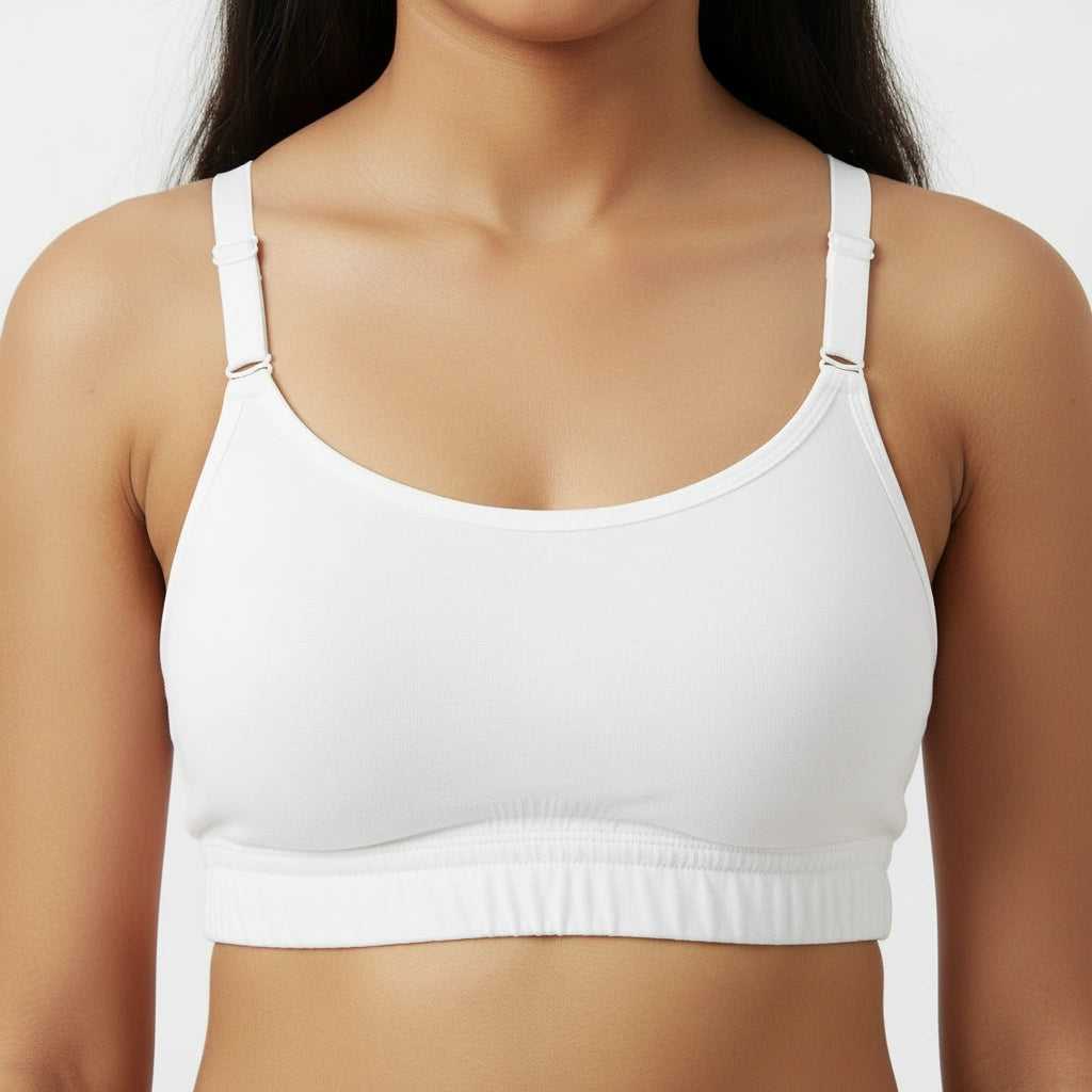 Bamboo Fabric Teenager Sports Bra – Ultra Soft, Stretchy & Sweat-Proof