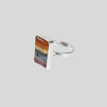 Load image into Gallery viewer, Seven Chakra Adjustable Ring

