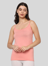 Load image into Gallery viewer, Bamboo Fabric Peach Camisole – Soft, Breathable, Eco-Friendly, and Stylish for All-Day Comfort and Elegance
