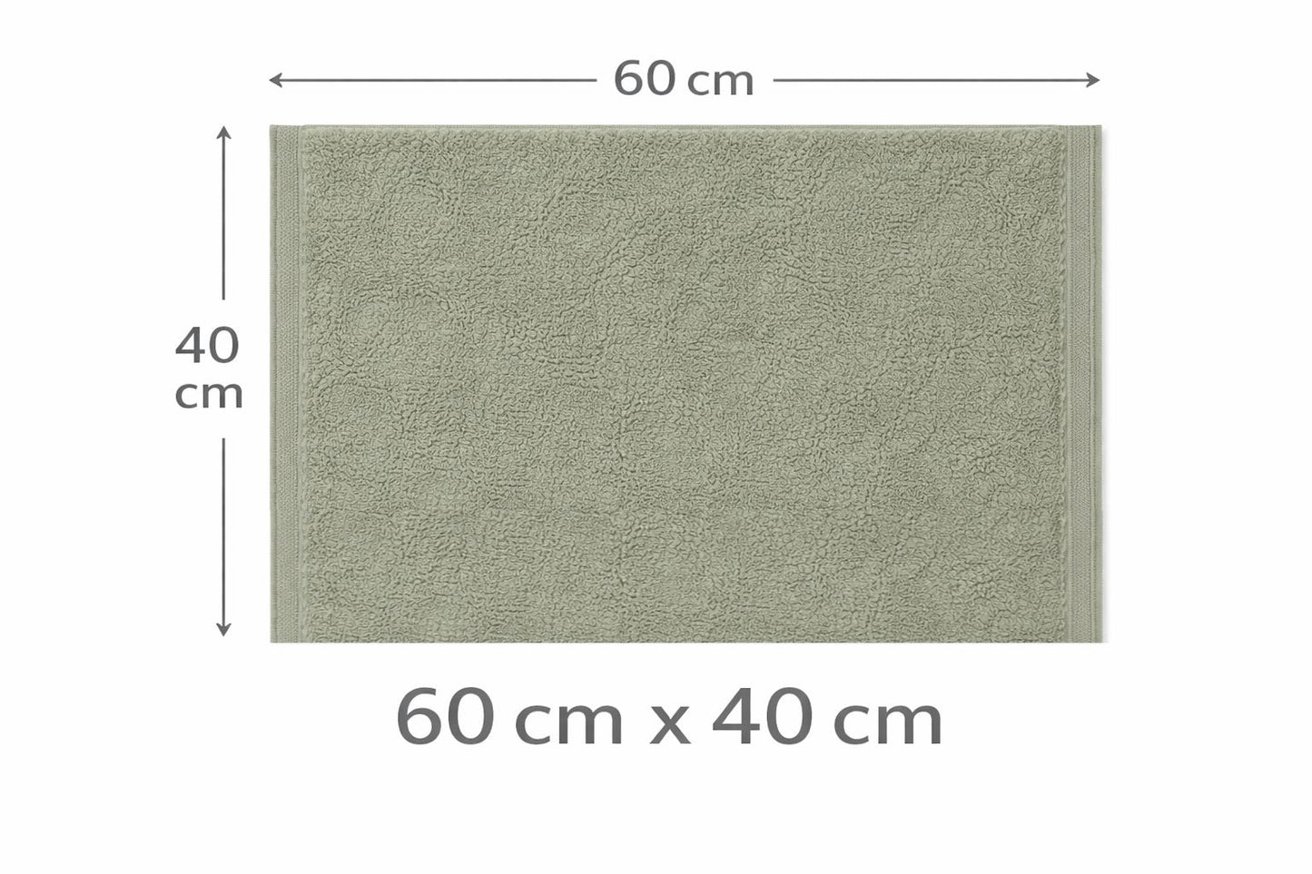 Bamboo Hand Towel | Set of 2 | Beige and Green