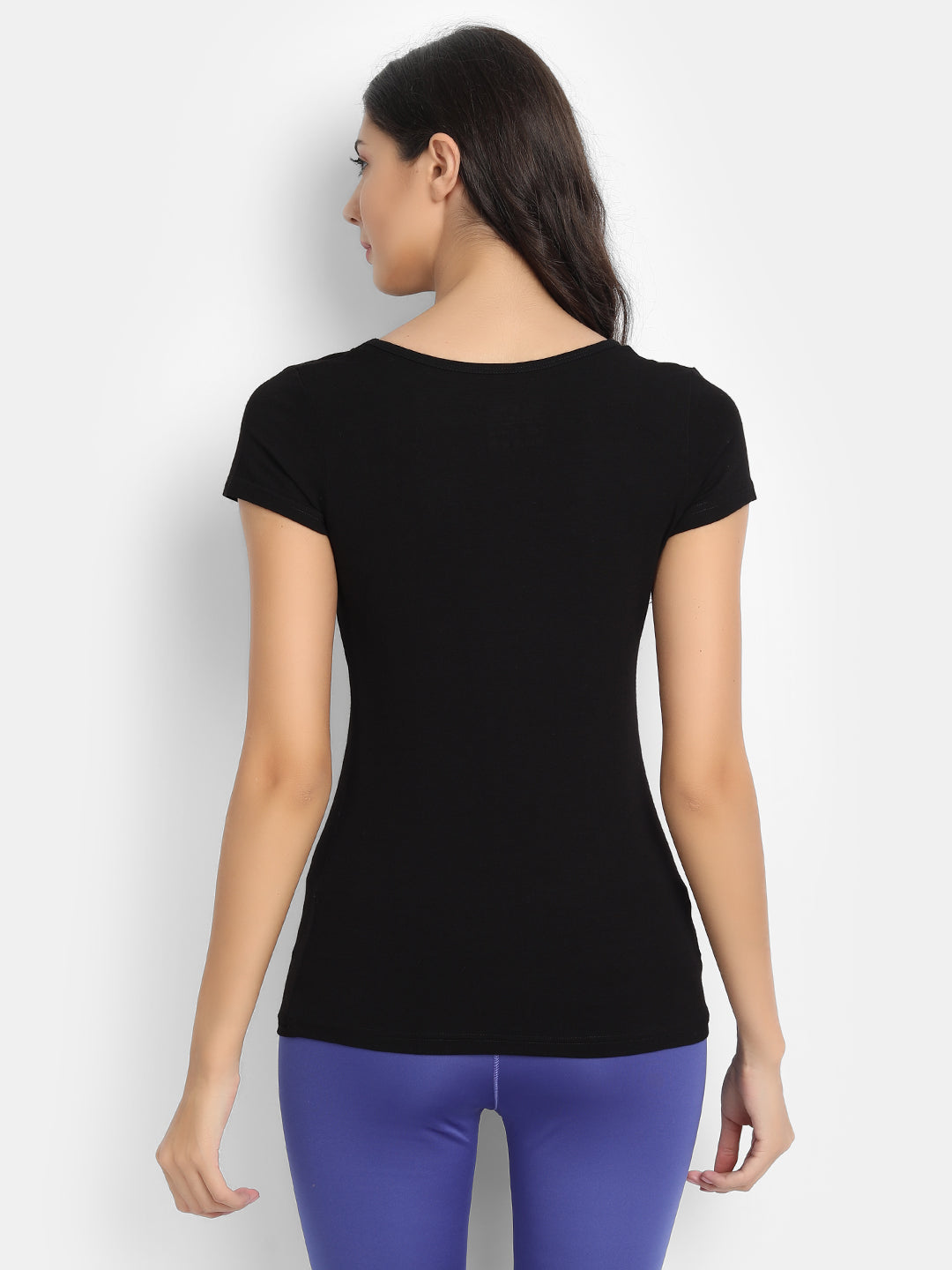 Women’s Bamboo Fabric Slim Fit T-Shirt | Soft & Breathable