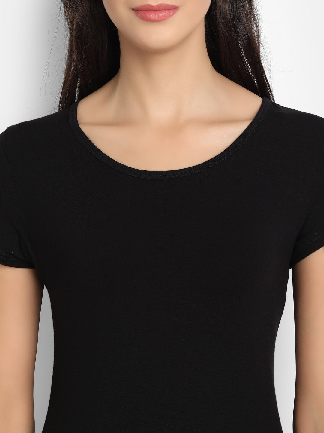 Women’s Bamboo Fabric Slim Fit T-Shirt | Soft & Breathable
