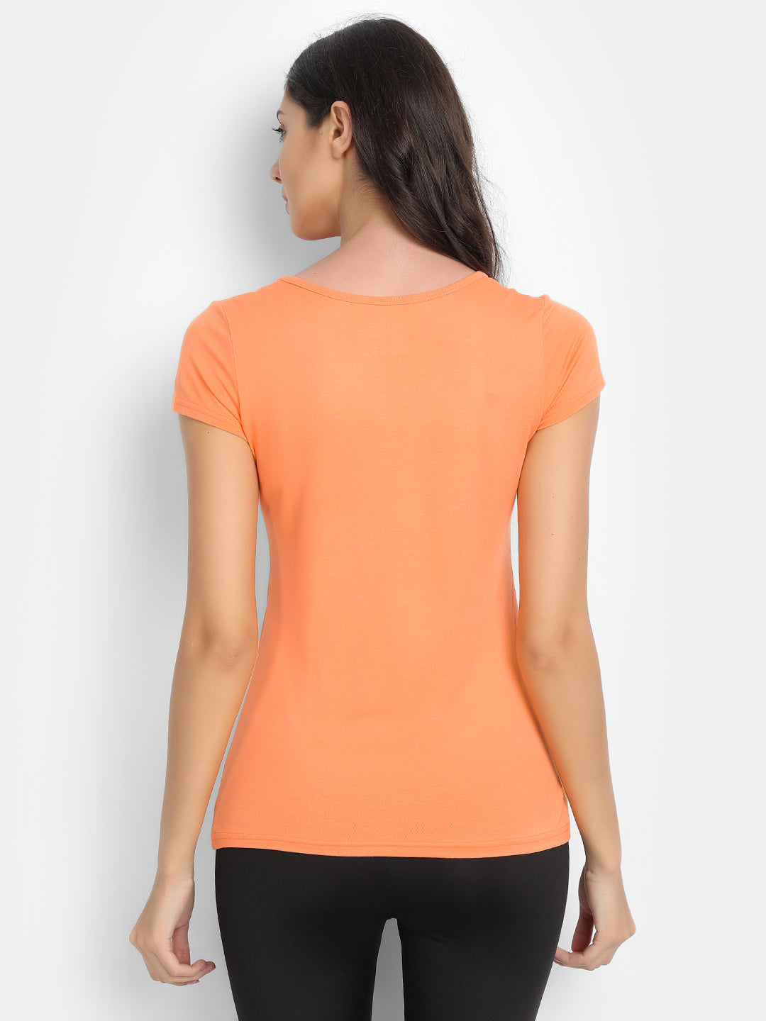 Women’s Bamboo Fabric Slim Fit T-Shirt | Soft & Breathable