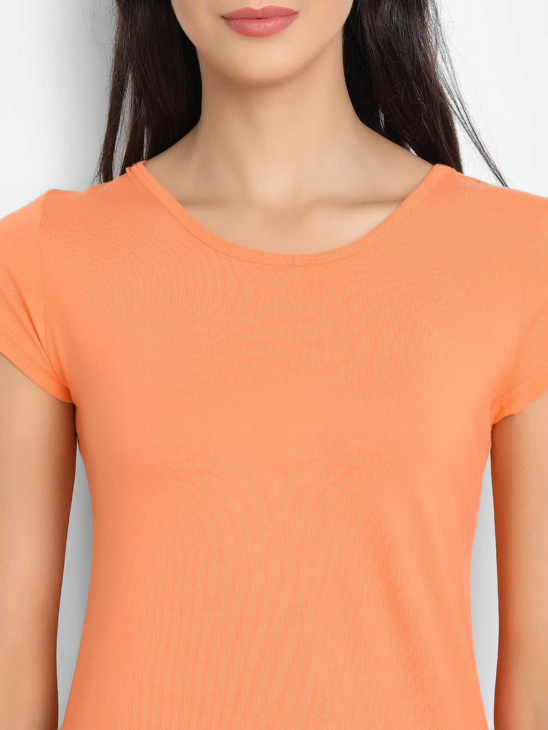 Women’s Bamboo Fabric Slim Fit T-Shirt | Soft & Breathable