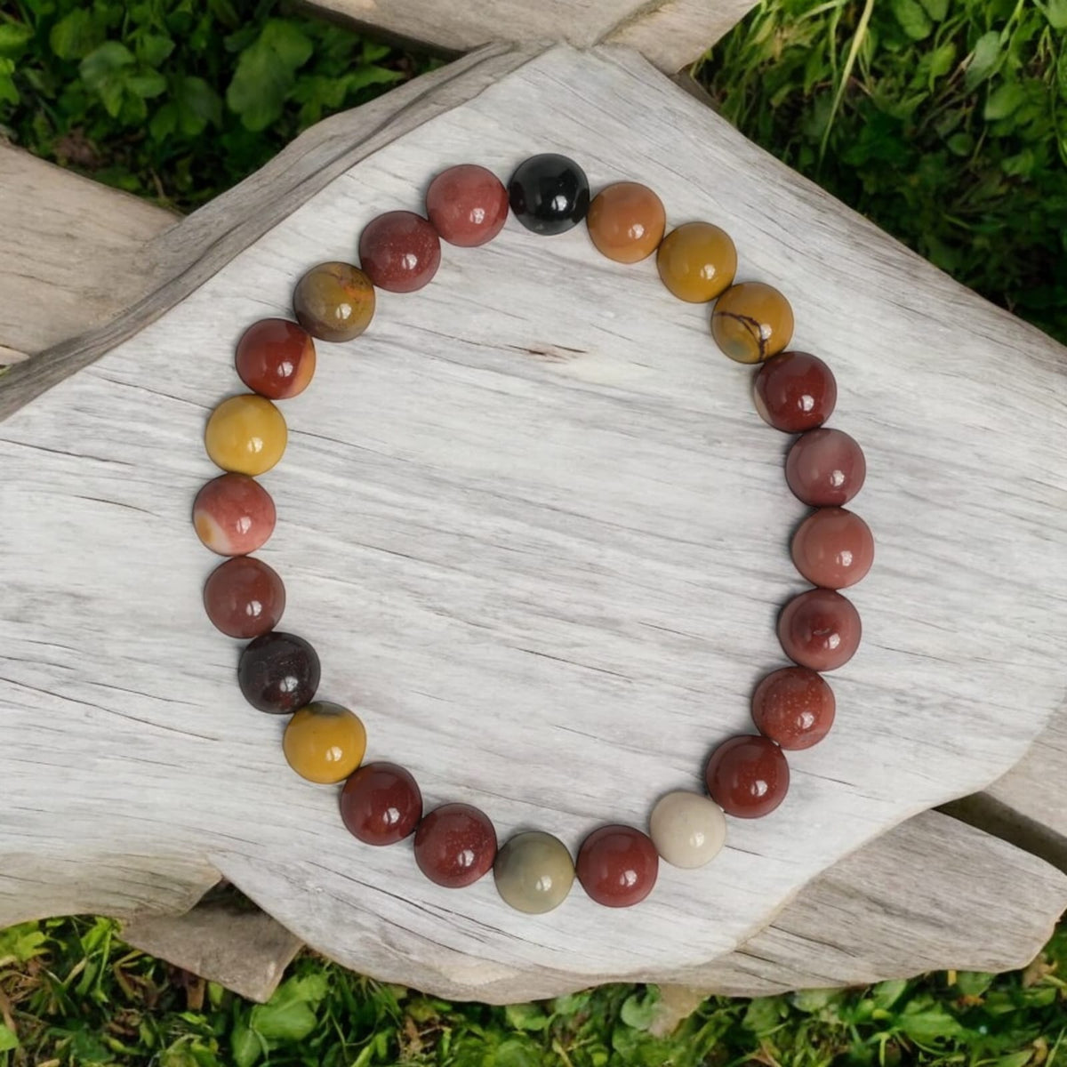 Mookaite Jasper bracelet boost immunity