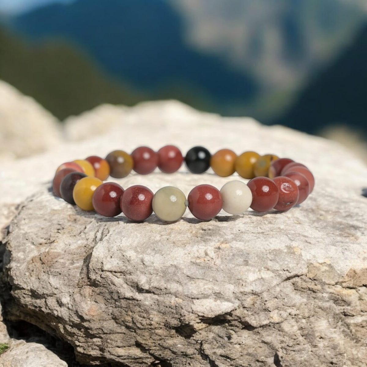 Mookaite Jasper bracelet boost immunity