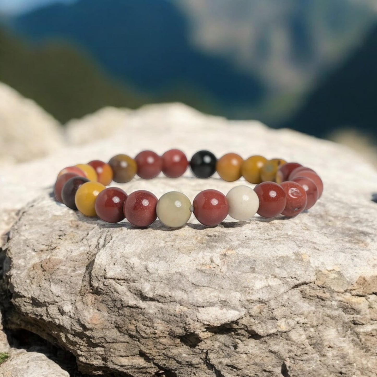Mookaite Jasper bracelet boost immunity