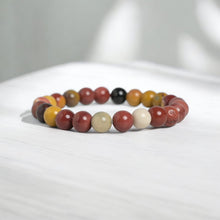 Load image into Gallery viewer, Mookaite Jasper bracelet boost immunity
